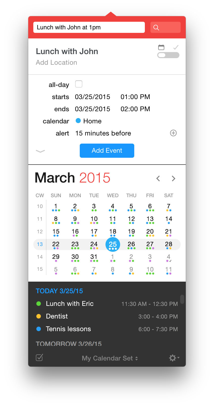 Calender App For Both Windows And Mac